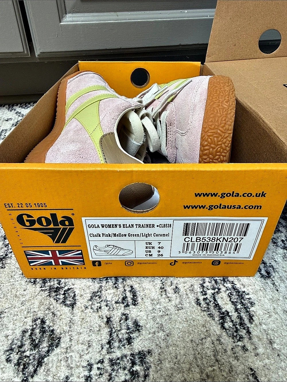 Gola Elan Sneaker Women's Sneakers size 9 - Picture 4 of 7